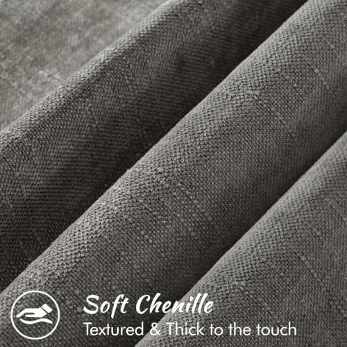 decorUhome Chenille Decorative Throw Pillow Covers 18x18 Set of 2 - Image 2