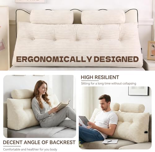 Lovehavren Headboard Pillow Queen - Image 4