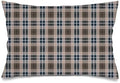 Scottish Tartan Plaid Throw Pillow Cases Queen Size Set of 2 Checkered Pillow by Unknown