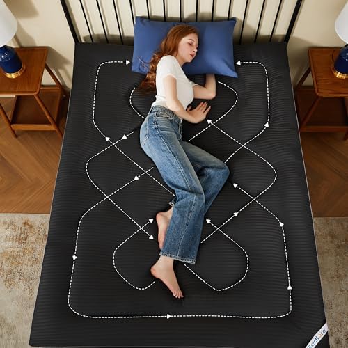 BEDLORE Full Size Mattress Topper, Thick Pillow Top Bed Cover Mattress Pad - Image 5
