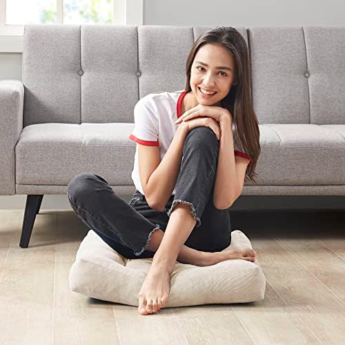 Floor Pillows Set of 2, Large Meditation Cushion - Image 6