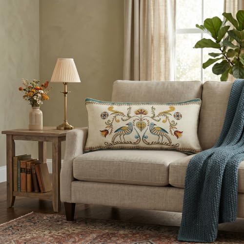 patdrea French Vintage Linen Throw Pillow Cover - Image 2