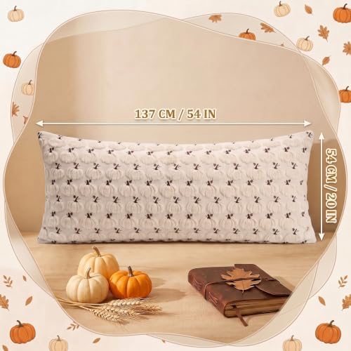 Fall Body Pillow Cover 20x54 Inch, Fall Pillowcase - Image 3