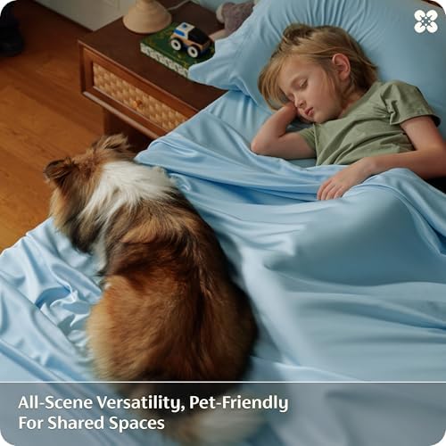Bedsure PureWoven 100% Rayon Derived from Bamboo, Full Size Sheets - Image 6
