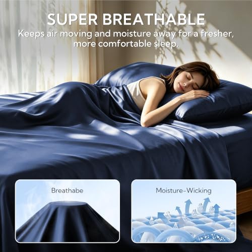 MR&HM Queen Pillowcase Set of 2, Cooling & Breathable - Image 3