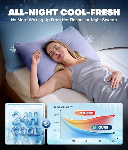 Ultra-Chill Cooling Pillowcase Set of 2 - Image 3