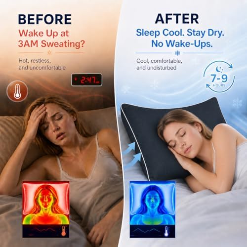 Cooling Pillow Cases for Hot Sleepers: Fall Asleep About 14 Minutes Faster - Image 2