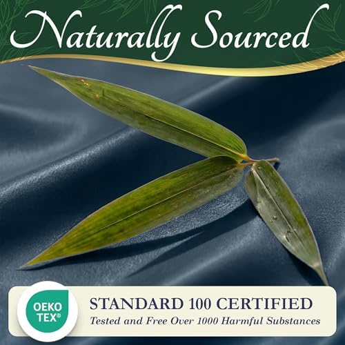 DECOLURE 100% Viscose Derived from Bamboo Sheets Twin Size, Luxury 4 Pc Set - Image 7