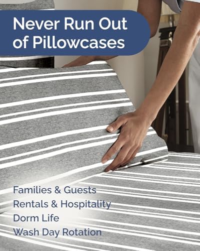 Queen Pillow Cases Set of 6 - Image 5
