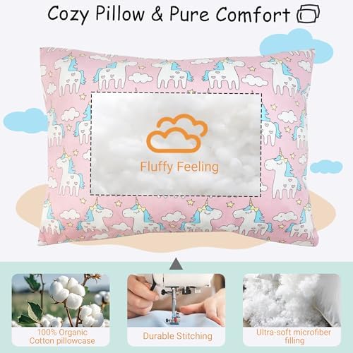 ZPECC Toddler Pillow with Pillowcase - Image 5