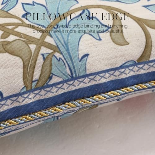 patdrea Designer Vintage Linen Throw Pillow Cover - Image 6