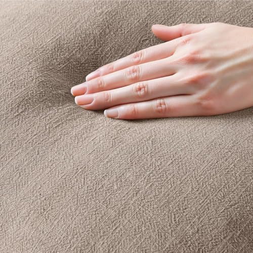 MIULEE Linen Fringe Decorative Fall Lumbar Throw Pillow Covers Dune 12x20 - Image 2