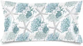 Silk Satin Pillowcase for Hair and Skin, Coastal Long Pillow Cover King Size by Unknown