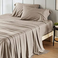Bedsure PureWoven 100% Rayon Derived from Bamboo, Queen Sheets, 4 Pieces by BEDSURE