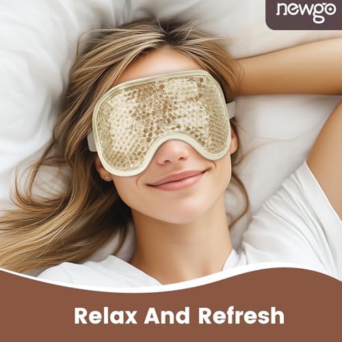 NEWGO Cooling Eye Mask for After Surgery, Reusable Face Ice Pack - Image 6