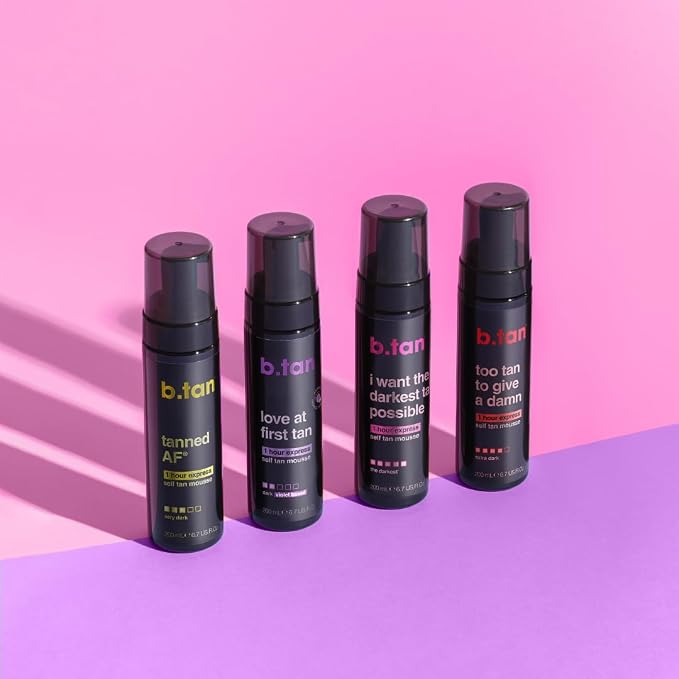 b.tan Ultra Dark Self Tanner Mousse | I Want The Darkest Tan Possible - Image 9
