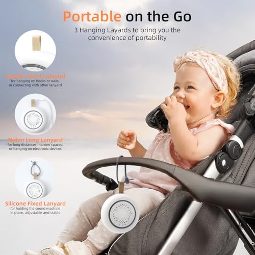 Hatch Portable Pink Sound Machine, Nature Sound White Noise Sound Machine - Image 3