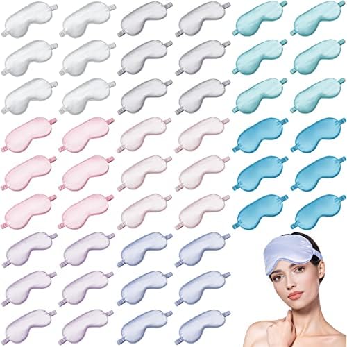 Coume Silk Sleep Masks, 48 Pieces by Surlontye