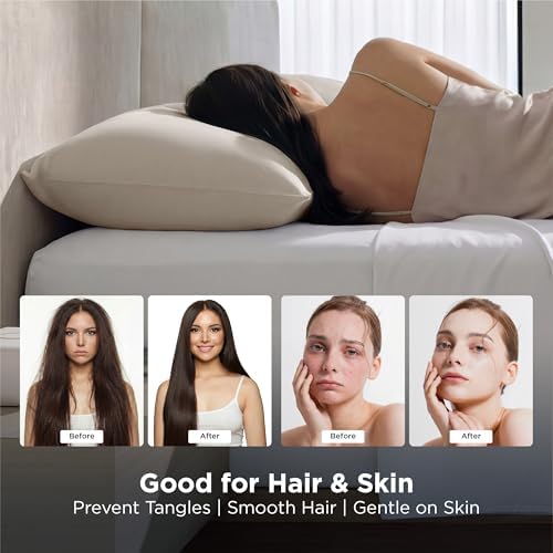 Bedsure Cooling Pillow Cases Queen Size Set of 2 - Image 5