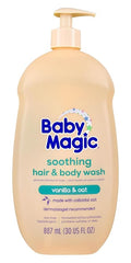 Baby Magic Soothing Hair & Body Wash, Vanilla & Oat, Soothes and Cleanses by BabyMagic