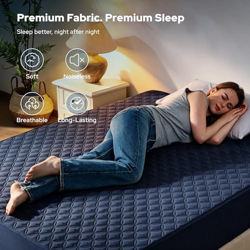 BEDLORE 2 Pack Waterproof Mattress Protector, King Size Mattress Pad - Image 5
