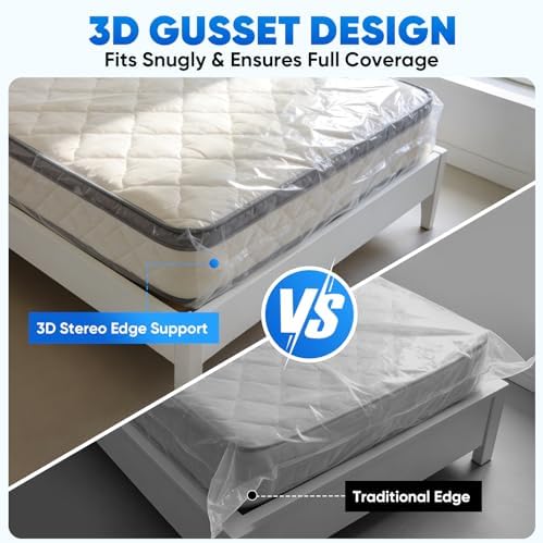 TICONN 2PK Plastic Mattress Bag - Image 6