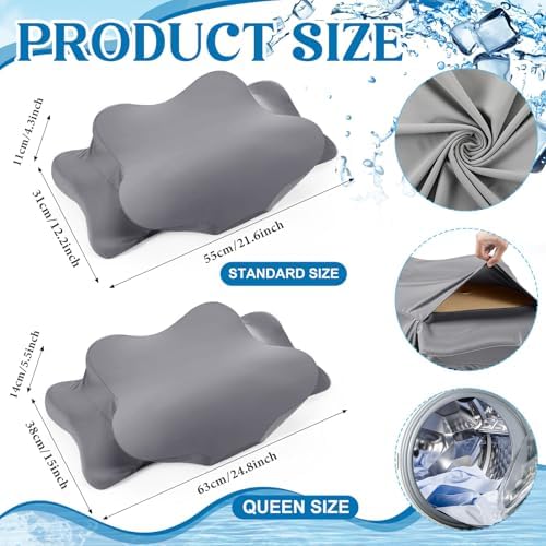 Hahafelt Cooling Cervical Pillowcase Cover - Image 2