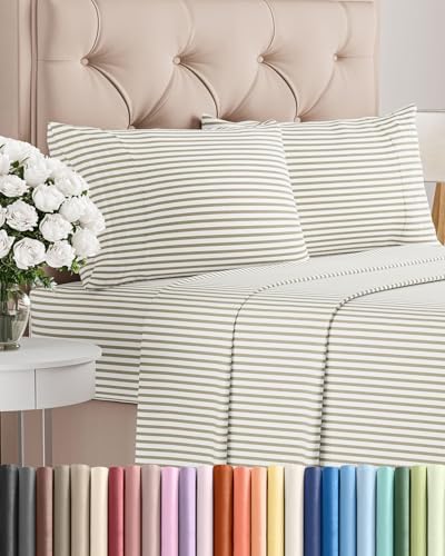 Twin 4 Piece Bed Sheet Set by CGKUnlimited