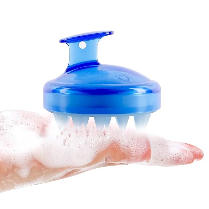 INVODA Scalp Massager Shampoo Brush Soft Silicone Bristles - Image 3