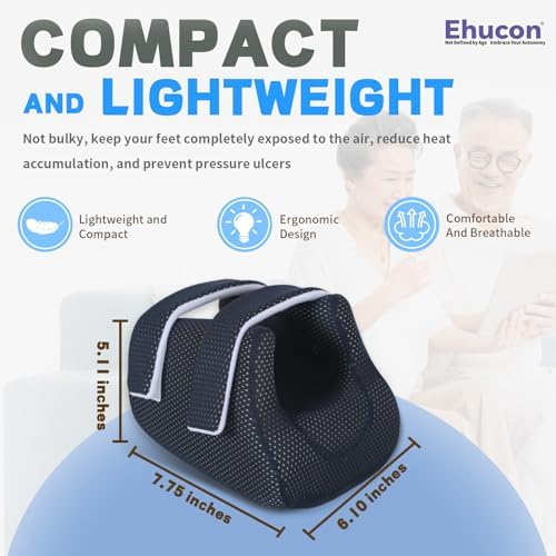 3D Heel Protectors for Pressure Sores, Ankle Elevation Pillow Foot Support - Image 4