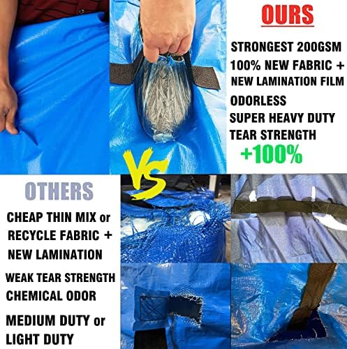 SGPAC Heavy Duty Mattress Bags for Moving and Storage - Image 2
