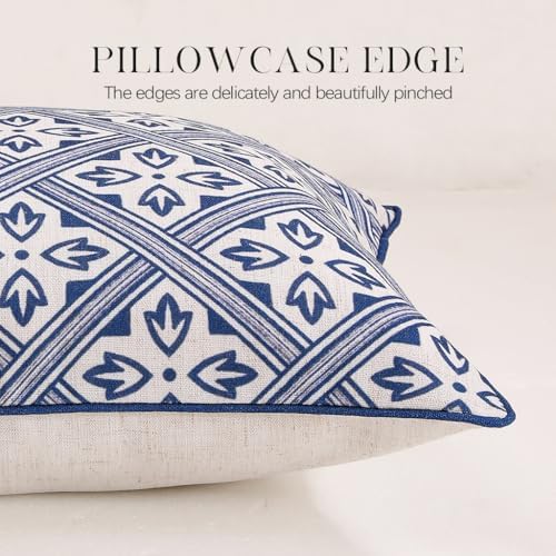 patdrea Designer French Vintage Linen Throw Pillow Cover - Image 4