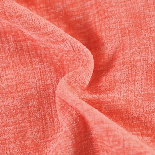 CaliTime Decorative Couch Throw Pillow Covers 22 X 22 Inches Living Coral - Image 2