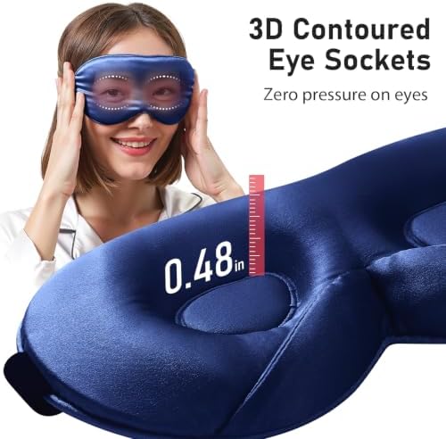 LitBear 100% 22 Momme Mulberry Silk Sleep Mask - Image 2