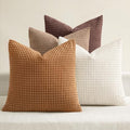 MIULEE Fall Decorative Throw Pillow Covers 20x20 Inch Set of 4 Brown by MIULEE