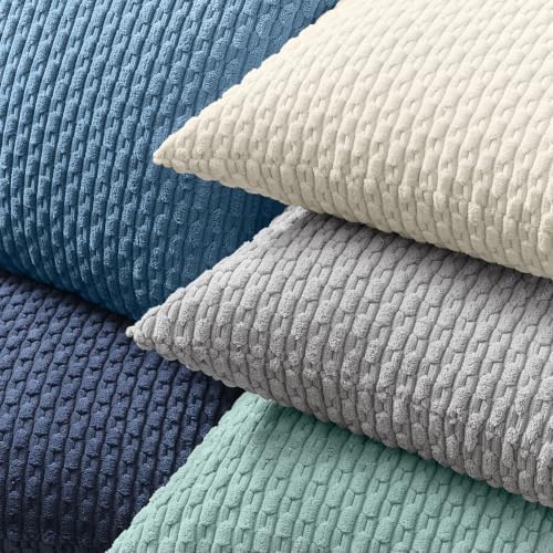 Kevin Textile Soft Corduroy 12"x20" Lumbar Pillow Cover 1 Pack - Image 4