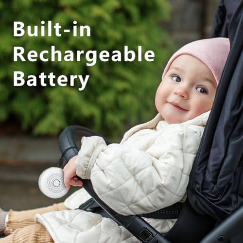 Sleepbox Portable White Noise Machine 30 Soothing Sounds Rechargeable Battery - Image 3