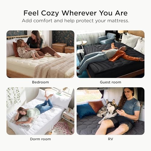 Bedsure Full Mattress Pad, Mattress Topper - Image 6