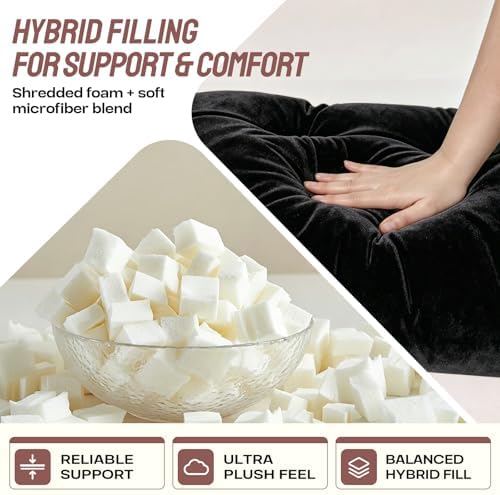 Wedge Headboard Pillow for Back Support, Removable Cover - Image 7