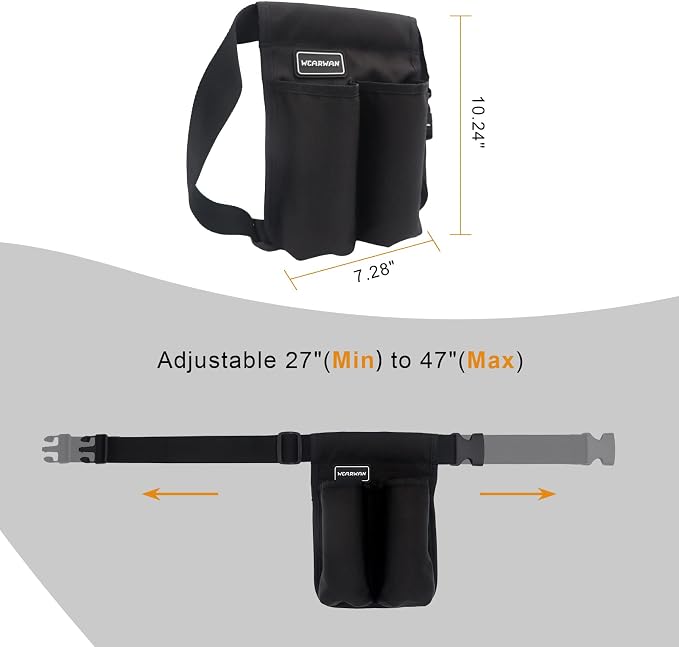 Massage Oil Holster, Adjustable and Durable Massage Holster, Bag only, Bottle - Image 4