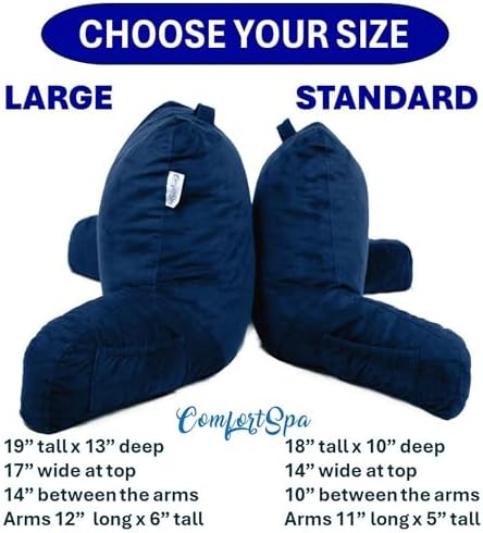 ComfortSpa Reading Pillow with Arms Pockets - Image 4
