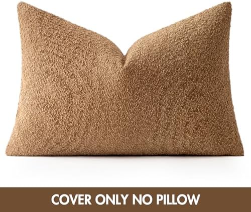 MIULEE Textured Boucle Lumbar Pillow Cover - Image 6