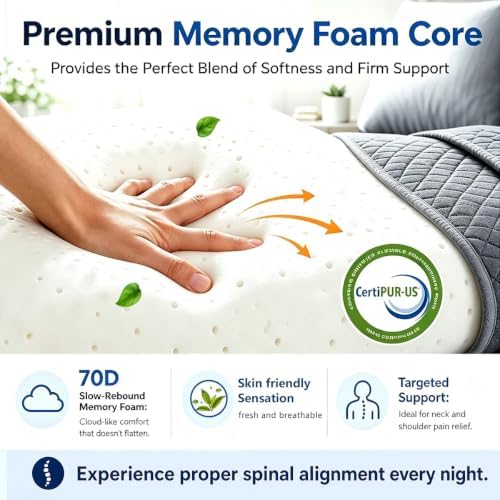 Side Sleeper Pillow with Arm Hole, Ergonomic Shoulder Pillow - Image 5