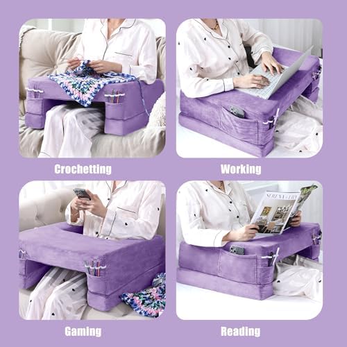 HOMBYS Adjustable Foam Crochet Pillow - Image 5
