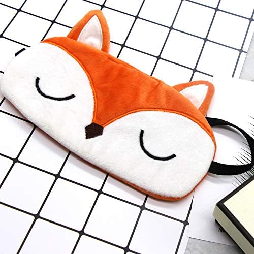 Shinywear Cute Rabbit Sleeping Eye Mask Plush Blindfold Travel Sleep Masks - Image 6