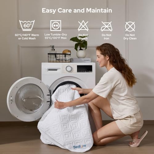 BEDLORE Waterproof Mattress Protector, King Size Mattress Pad - Image 6