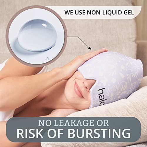 MyHalos® Migraine & Headache Relief Cap, Hot & Cold Ice Wrap - Image 4