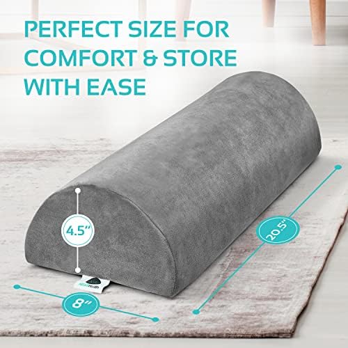 2 Pack Large Half Moon Bolster Pillow - Image 5