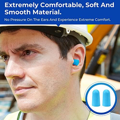Dison 200Pairs Foam Ear Plugs for Sleeping - Image 5