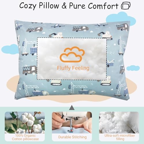 ZPECC Toddler Pillow with Pillowcase - Image 5